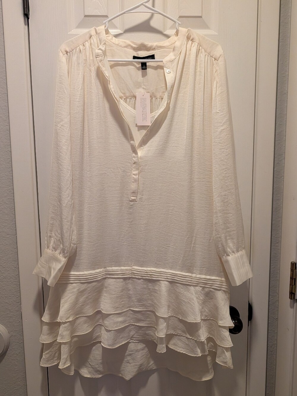 Banana Republic Cream Dress Petite